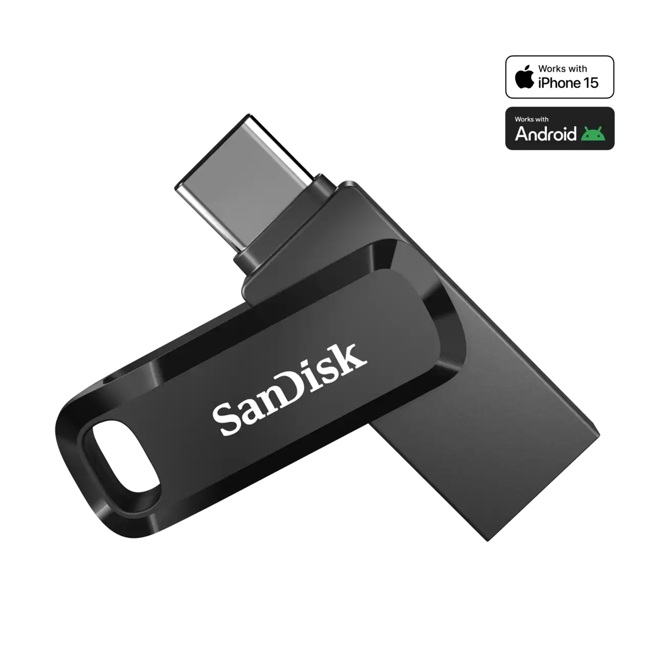 SanDisk Ultra Para DJ Dual Drive Go USB Type-C 128GB Black - Imagen 2